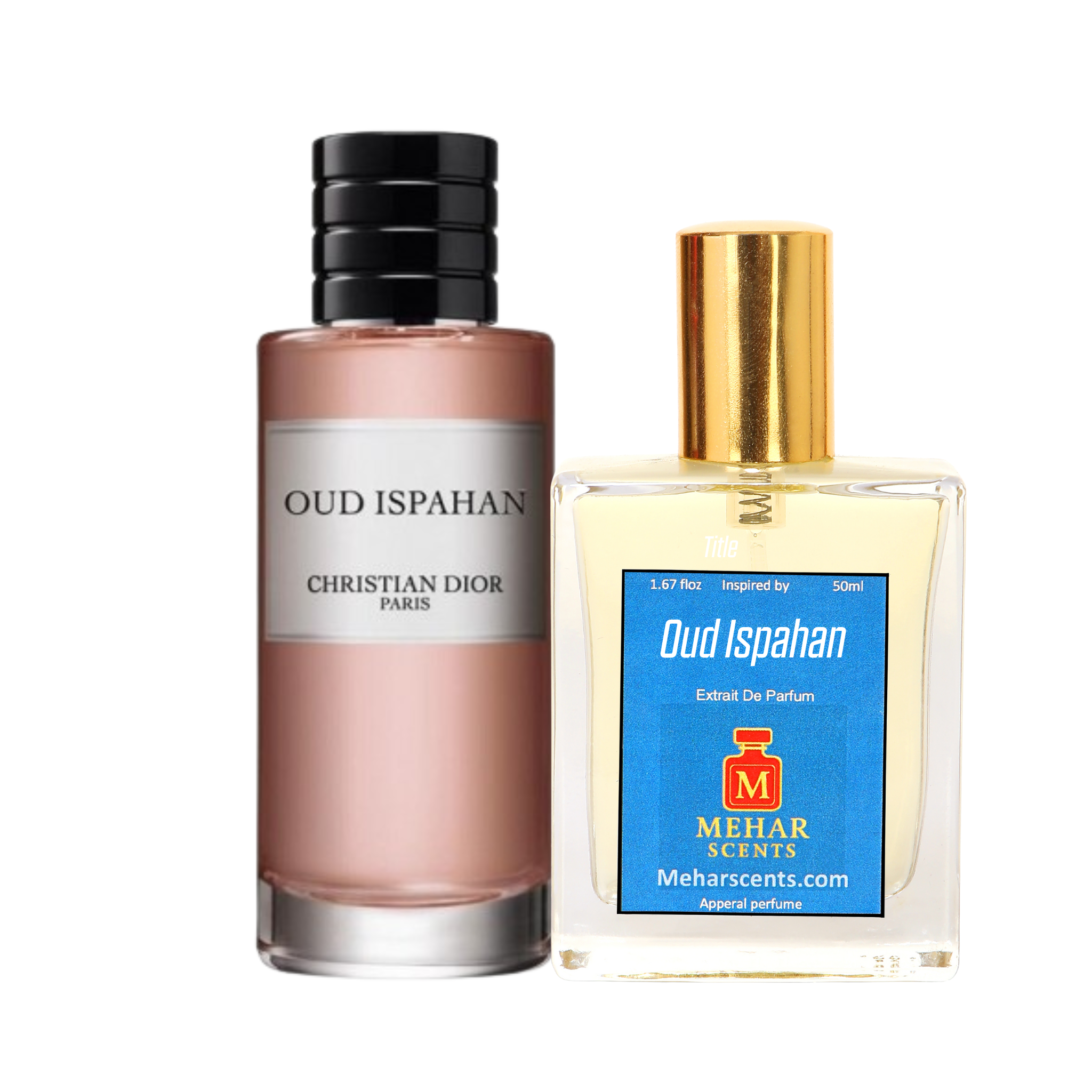 Dyor Ood Ispahan Inspired Perfume